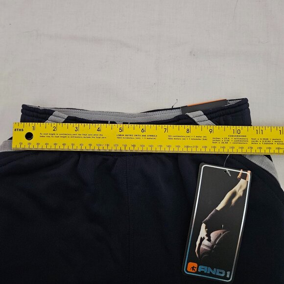 AND1 Athletic Pants Navy Blue Child's Size Small 6-7 Joggers Pockets NWT - Picture 11 of 11